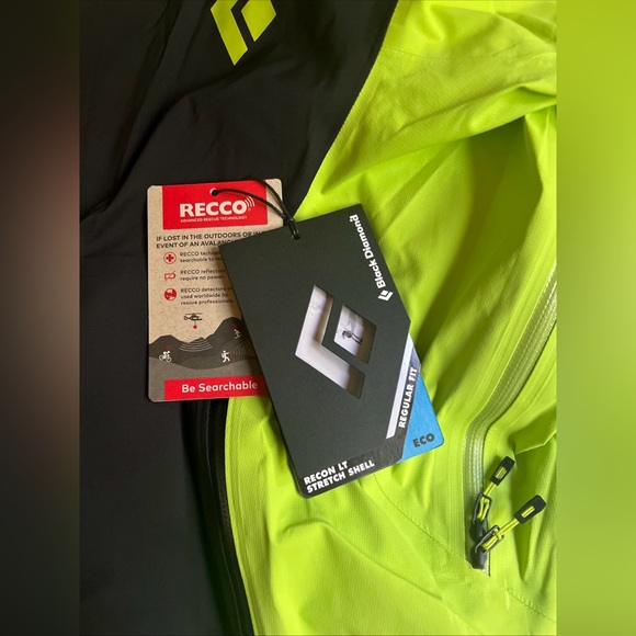 Black Diamond recon LT stretch shell ski jacket men’s medium - Picture 7 of 9